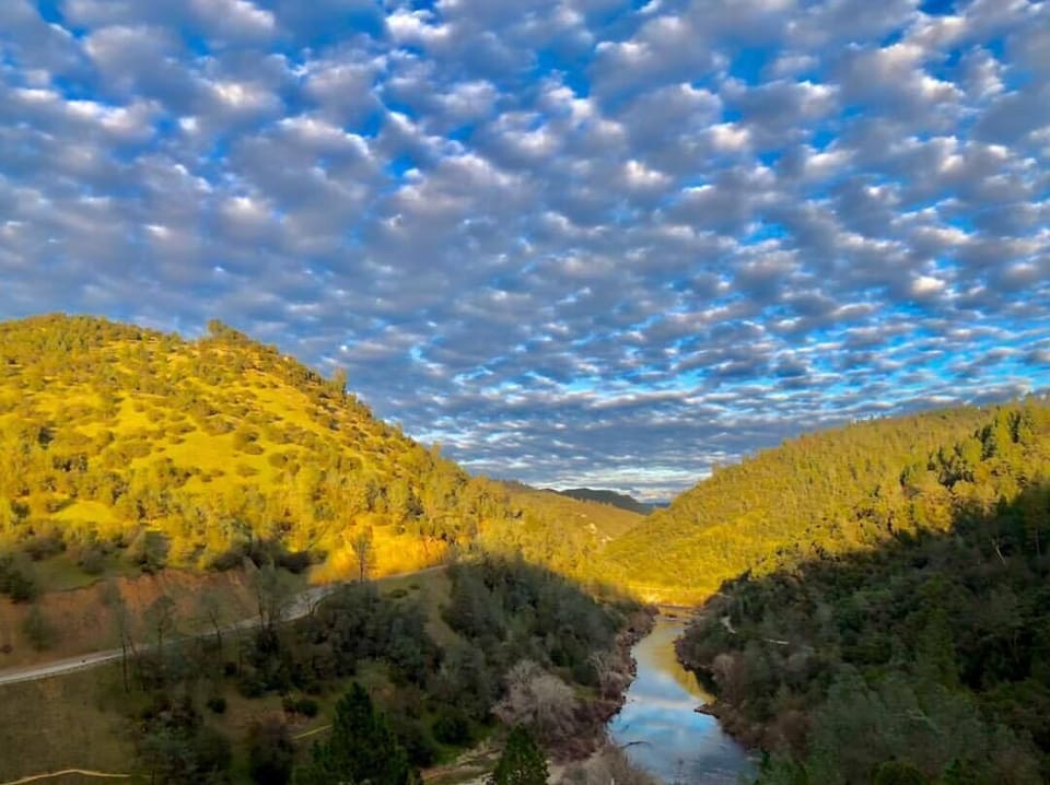 American river canyon