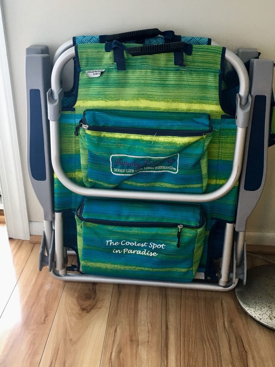 2 beach chairs provided for our guests