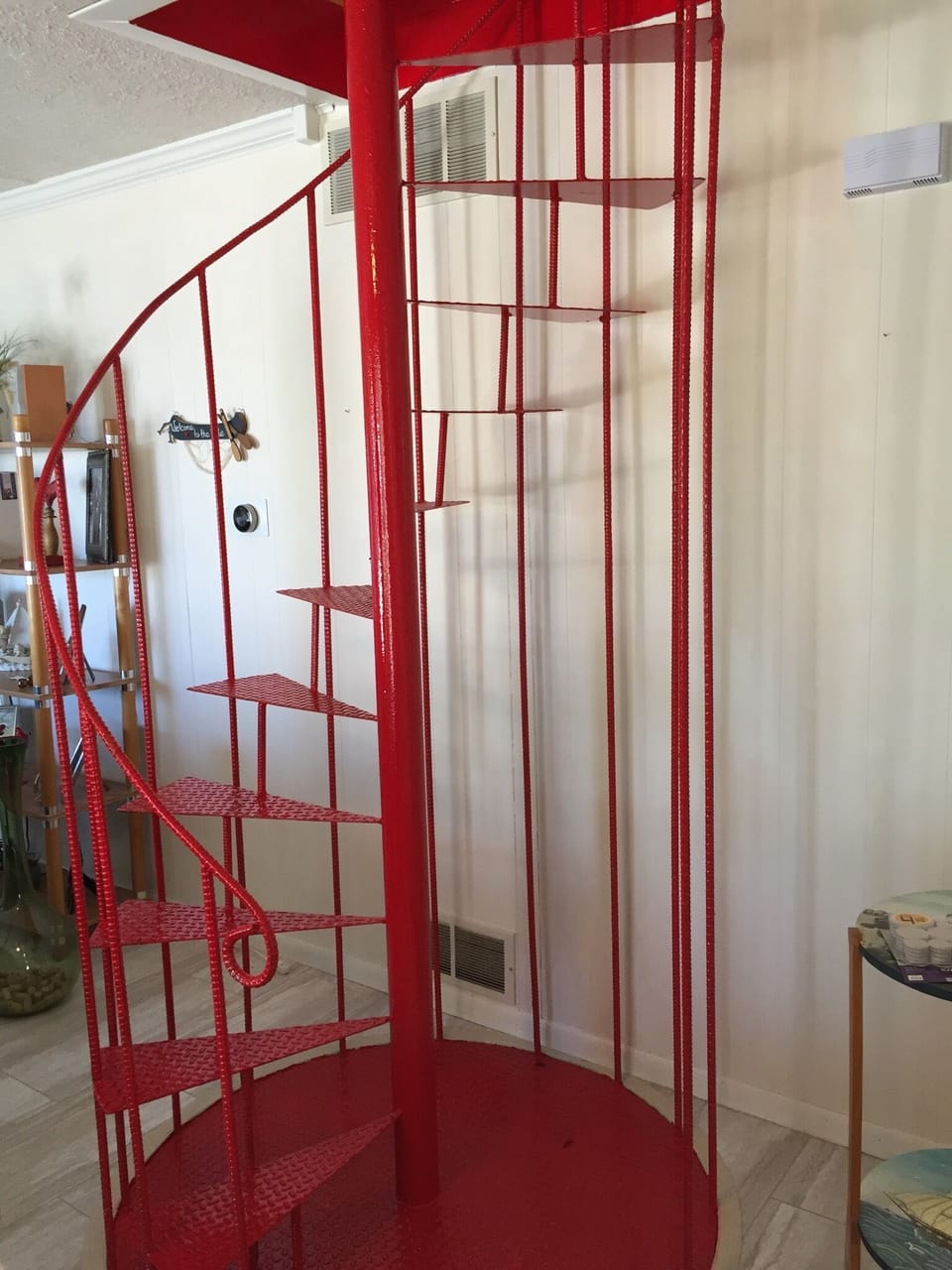 Stairs can be a bit tricky. 
