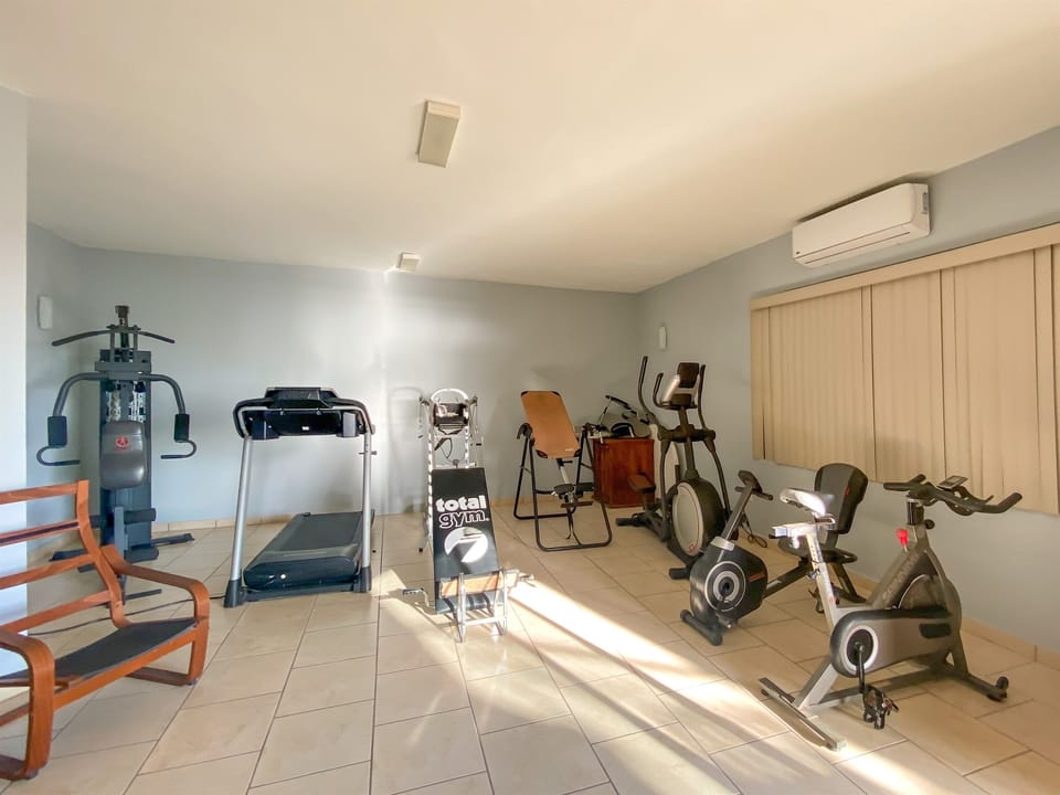 Las Olas has a small but effective gym that is located right next to the pool area. It is available for your use during your stay and has air conditioning as well.