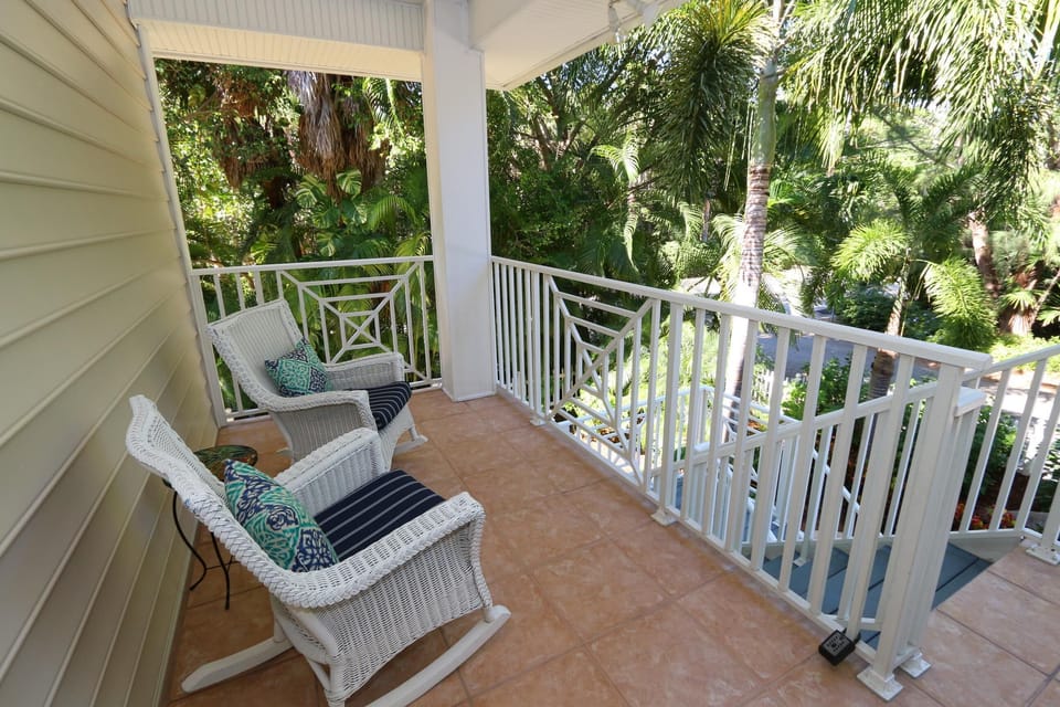 Front porch...a perfect spot for you to watch the world go by
