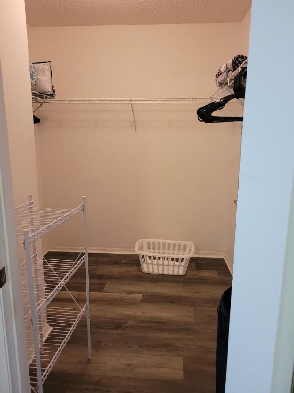 Master walk in closet