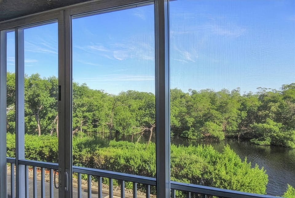 Screened In Lanai offers beautiful view from every angle