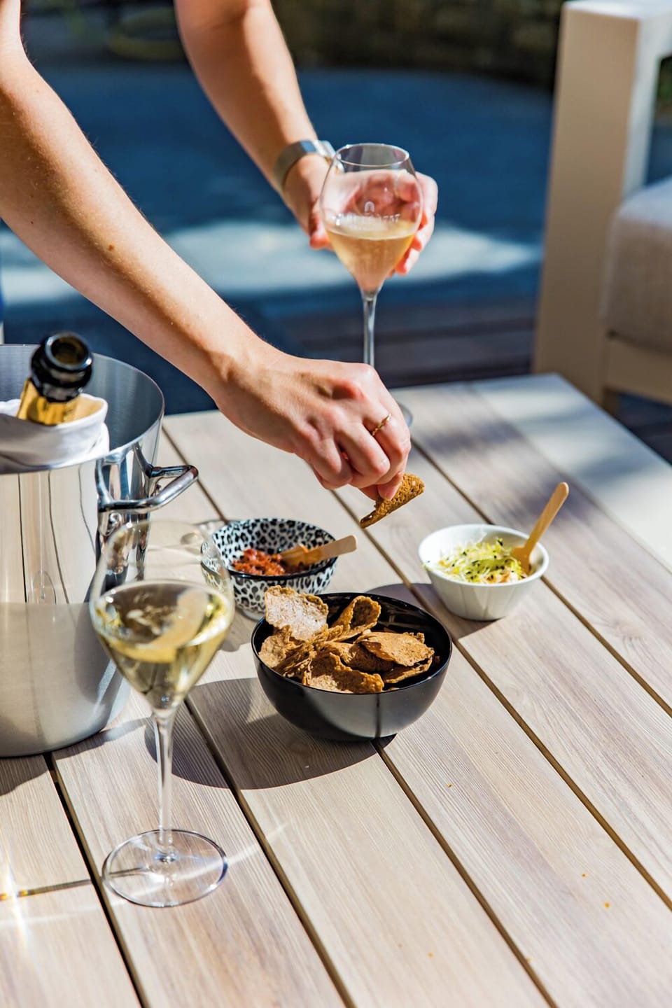Champagne service