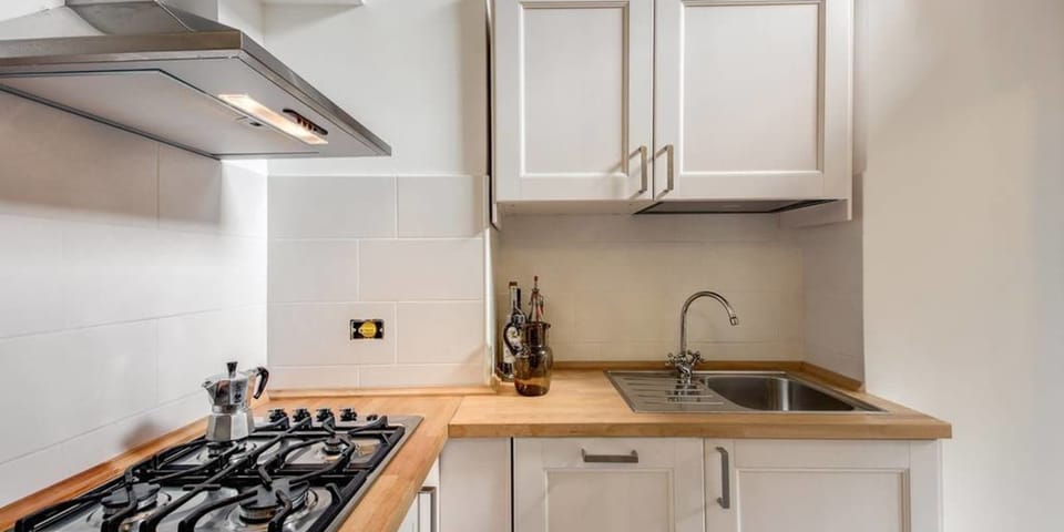 Apartment, 2 Bedrooms | Private kitchenette | Fridge, microwave, stovetop, dishwasher