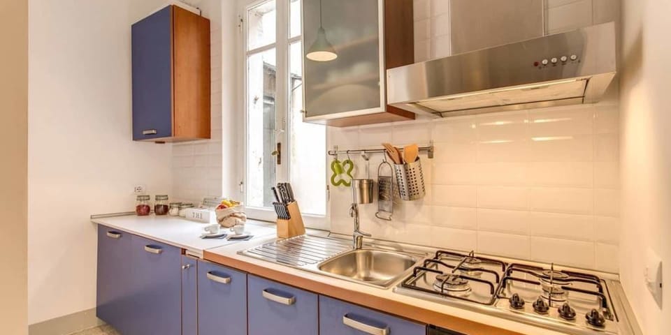 Apartment, 3 Bedrooms | Private kitchen | Full-size fridge, oven, stovetop, espresso maker