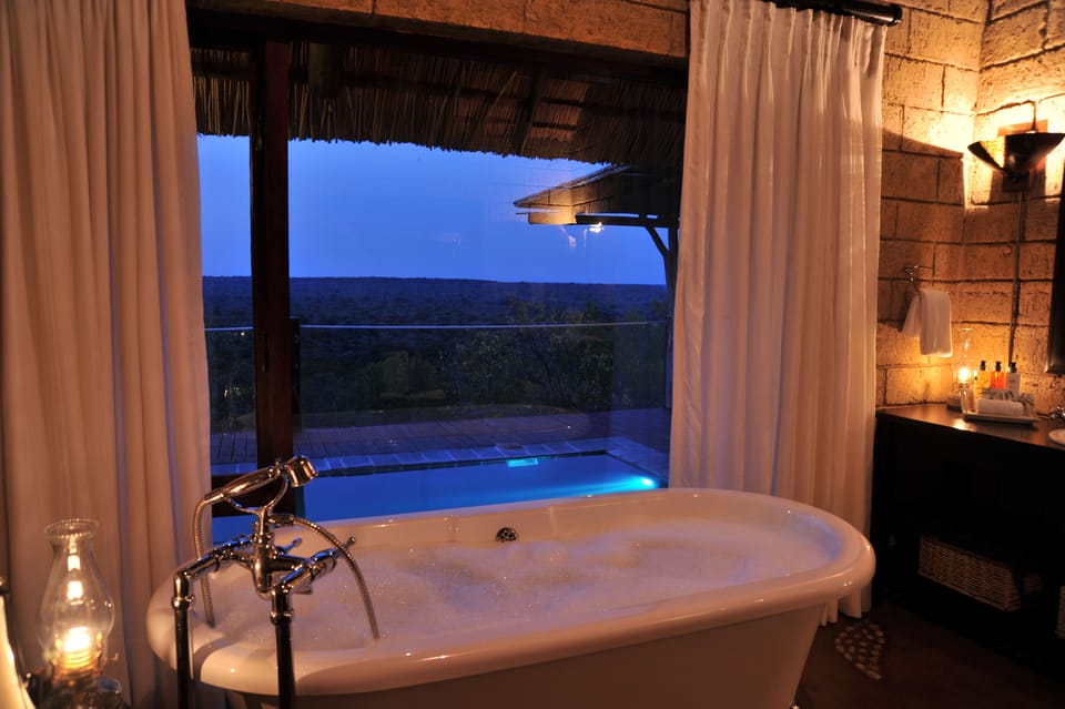 Presidential Suite | Bathroom | Free toiletries, hair dryer, towels