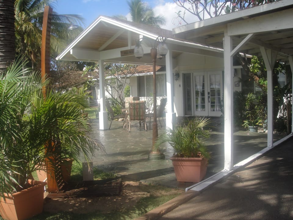 Front entrance of the  house