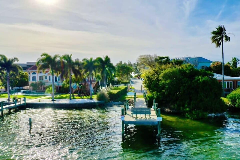 Pier at the end of the block-accessible by guests