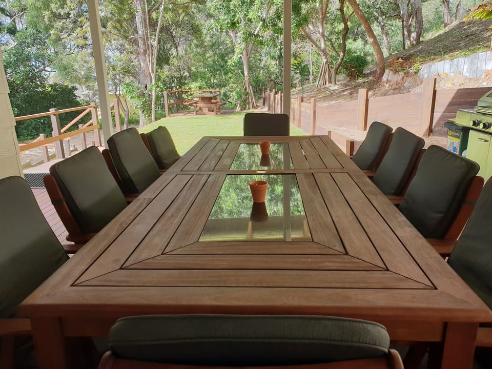 10 Seat Outside Table