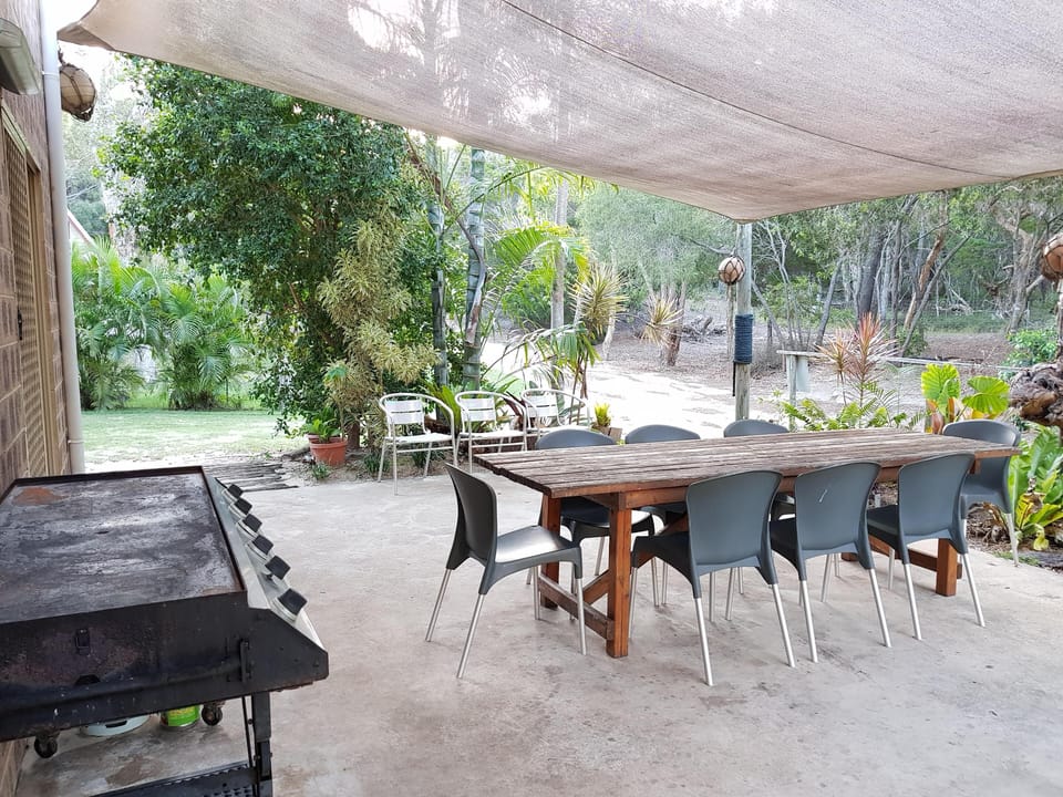 BBQ area