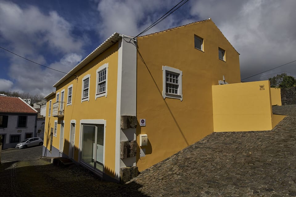 Casa vista do Beco da Pereira
