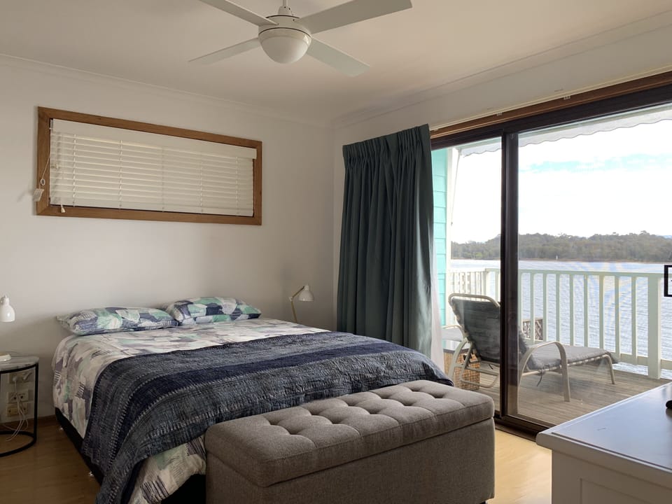 Beautiful view from the main bedroom 