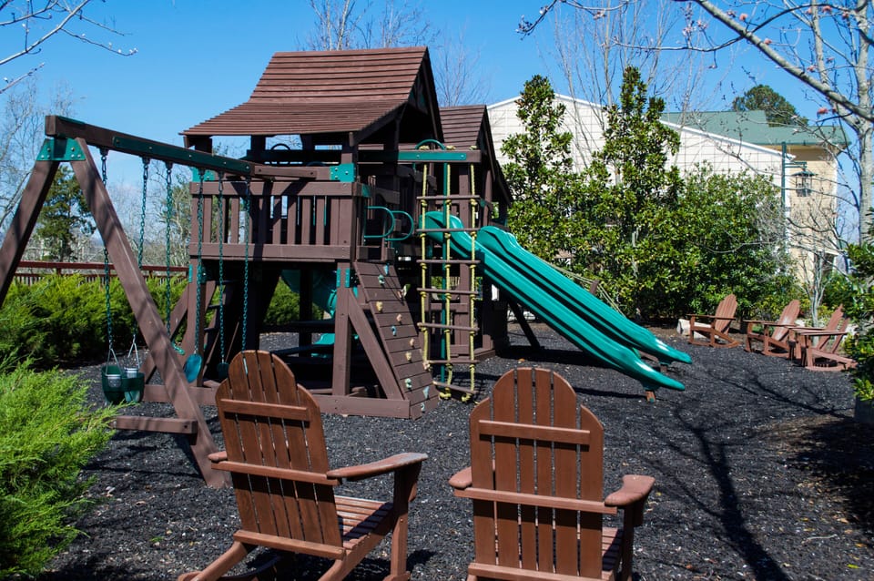 Outdoor playground.