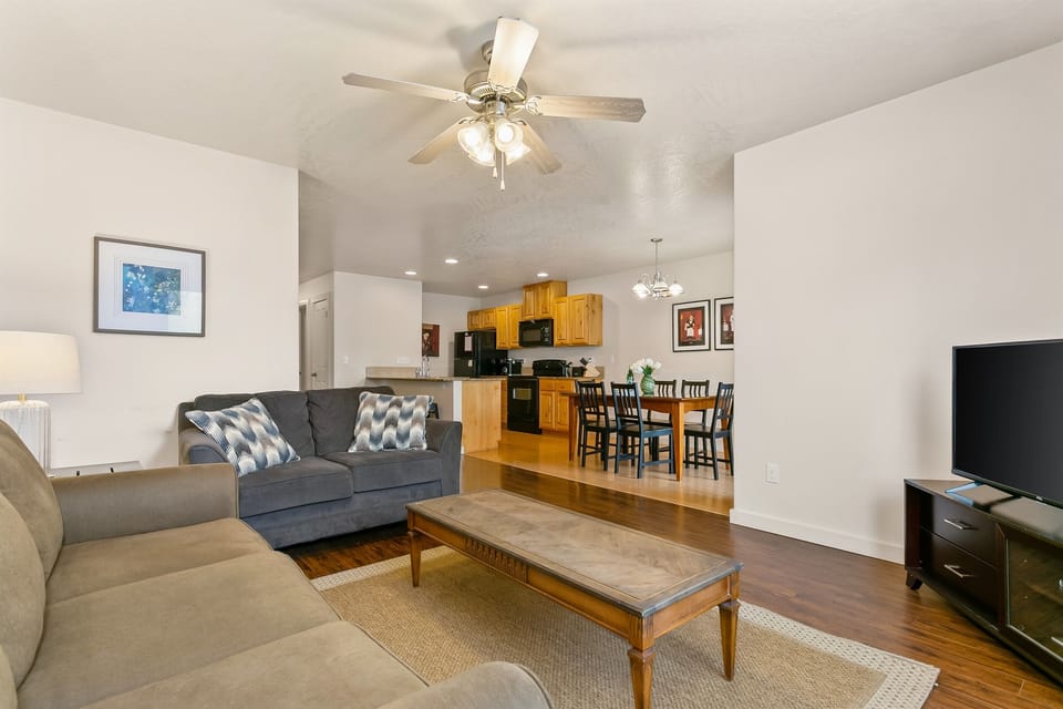 View from living area