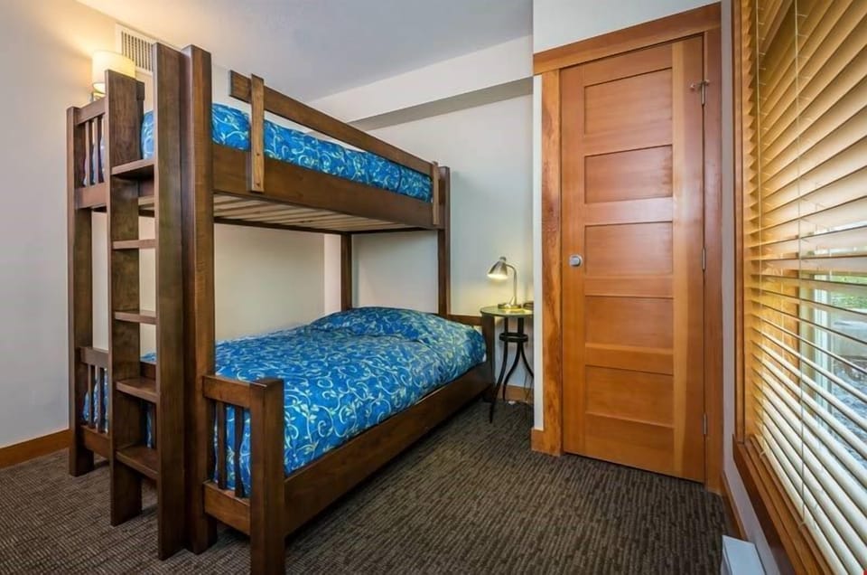 Bunk beds are perfect for sleeping the kids!