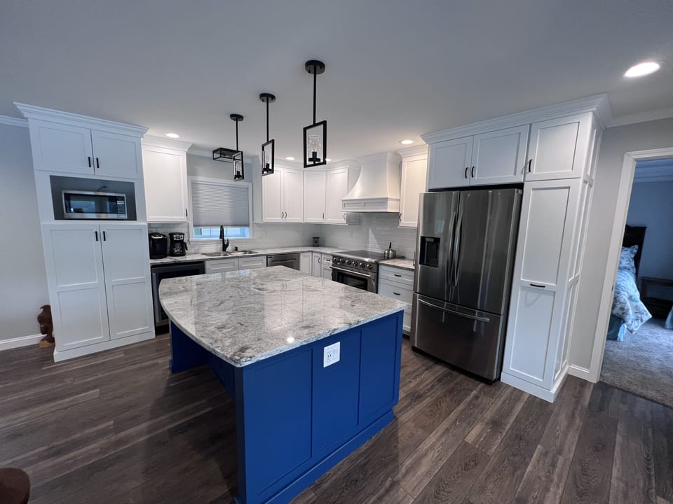 Modern fully furnished kitchen