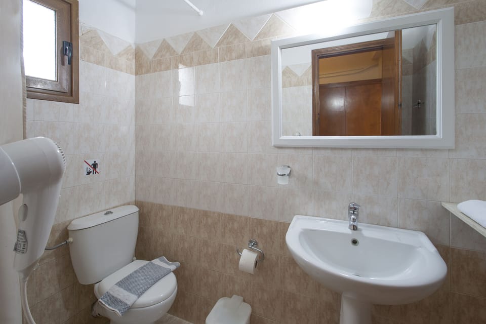 Standard Room | Bathroom | Shower, hair dryer, towels