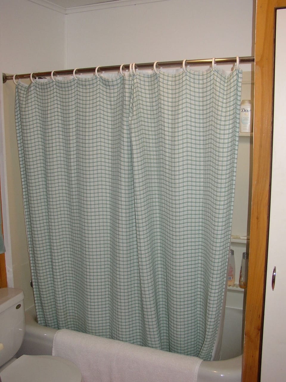 Main floor bathroom tub/shower