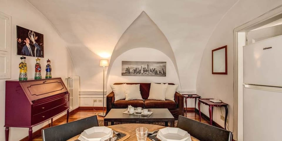 Apartment, 1 Bedroom | Living area | Smart TV