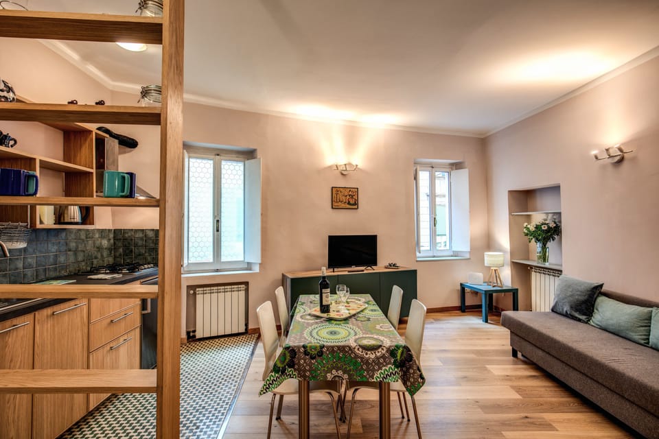 Apartment, 1 Bedroom | Living area | TV