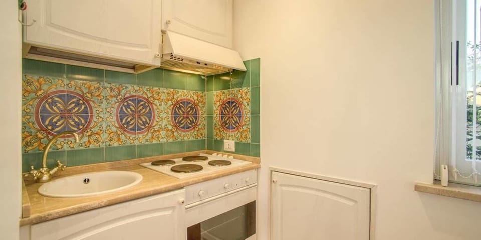 Panoramic Apartment, 1 Bedroom, Terrace | Private kitchenette | Fridge, stovetop, espresso maker, coffee/tea maker