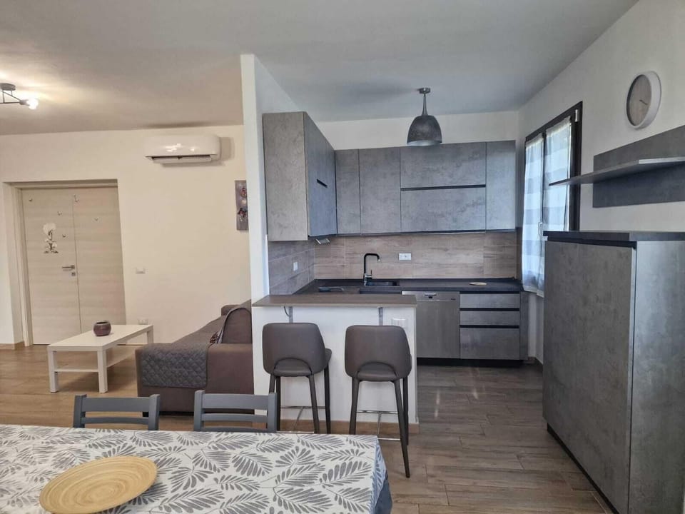 Comfort Apartment, 1 Bedroom, Terrace, Pool View | Private kitchen | Microwave, coffee/tea maker, cleaning supplies