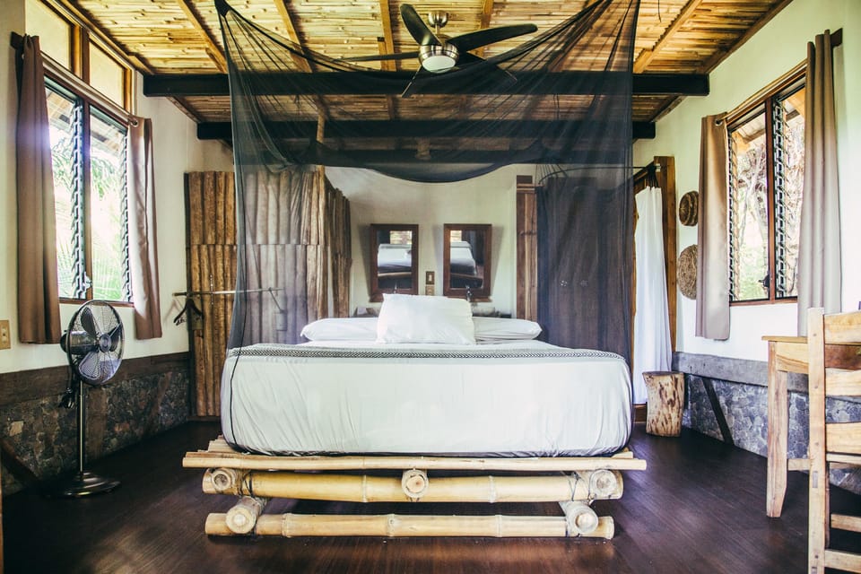Deluxe House, Balcony, Mountain View | In-room safe, desk, laptop workspace, blackout drapes