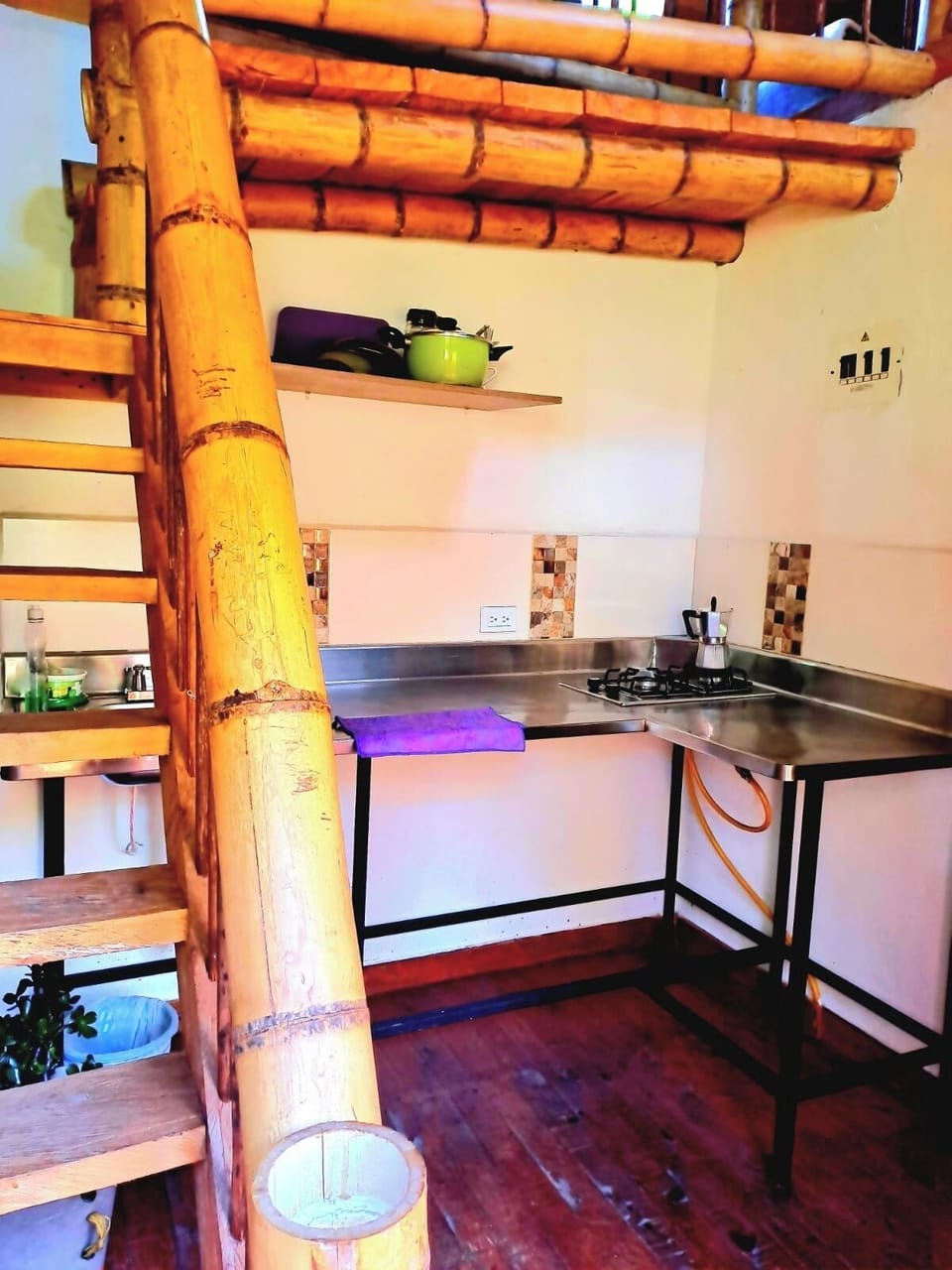 Family Cabin | Private kitchen | Dining tables