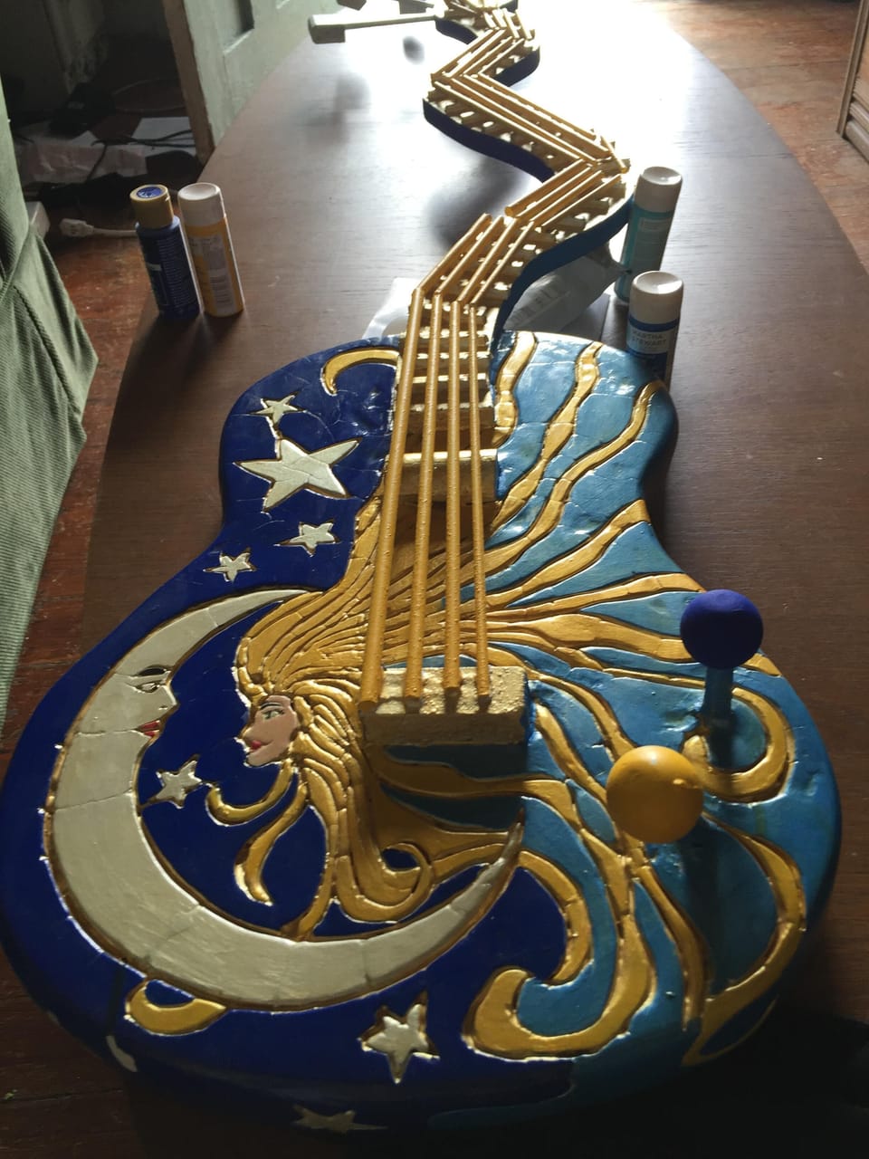 Guitar art at my house