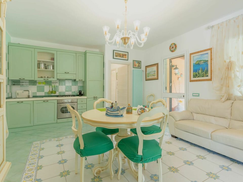 Table, Furniture, Couch, Chair, Green, Azure, Cabinetry, Countertop, Decoration, Interior Design