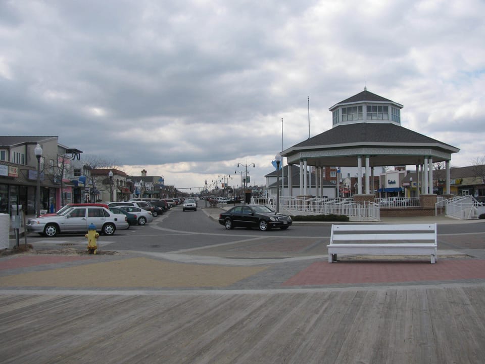 Downtown Rehoboth Gazebo at center of town