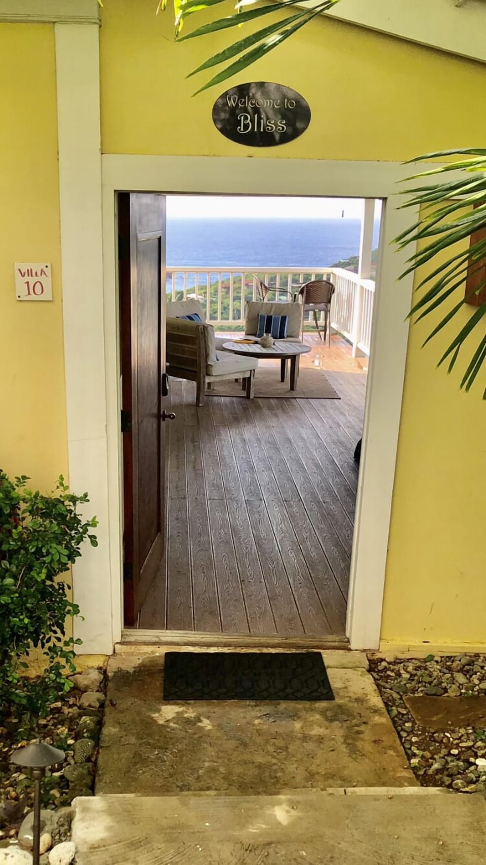 Open your front door to paradise!