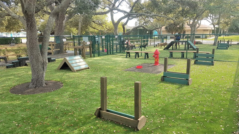 Rover's Space is doggy heaven and only 400 yards from the condo!