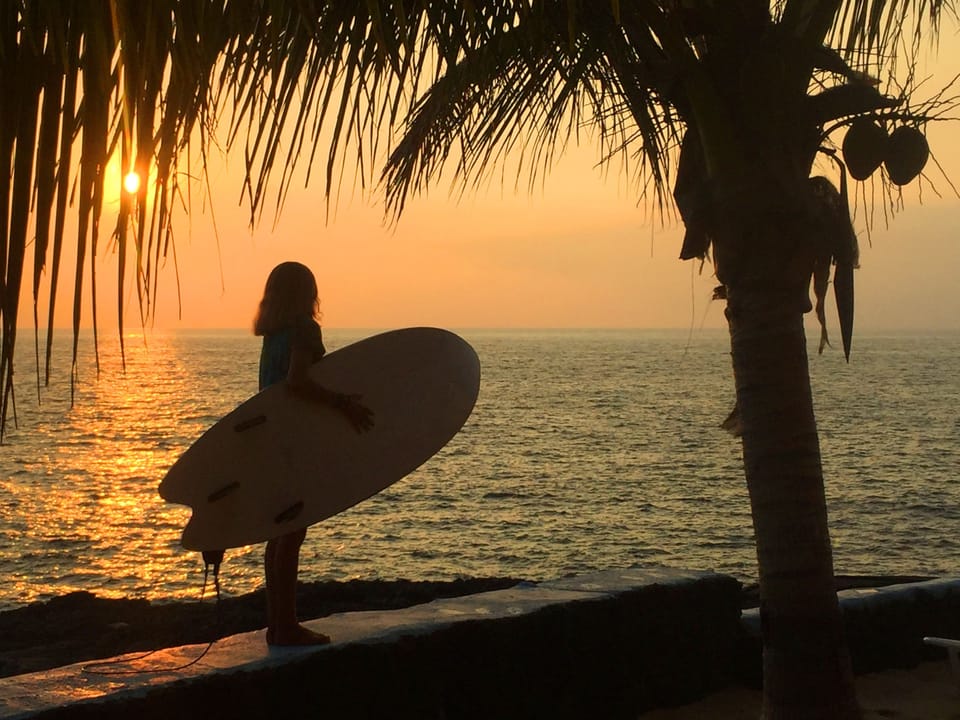 There is surfing on the Big Island and we enjoy it every visit!