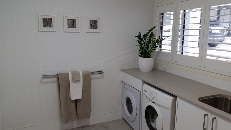 Washing machine and dryer for your use.