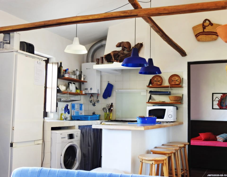 Kitchenette and main bedroom