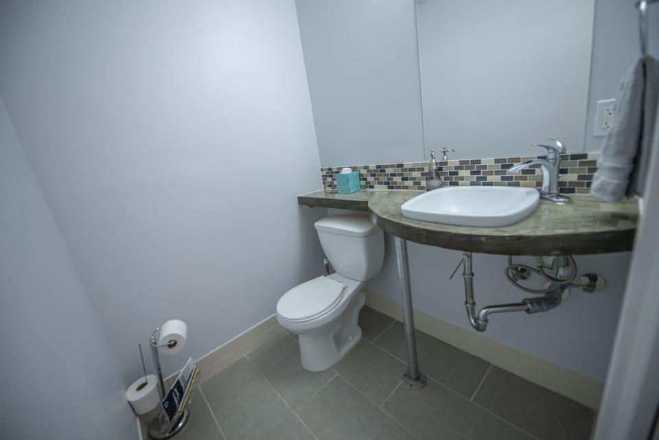 half bathroom