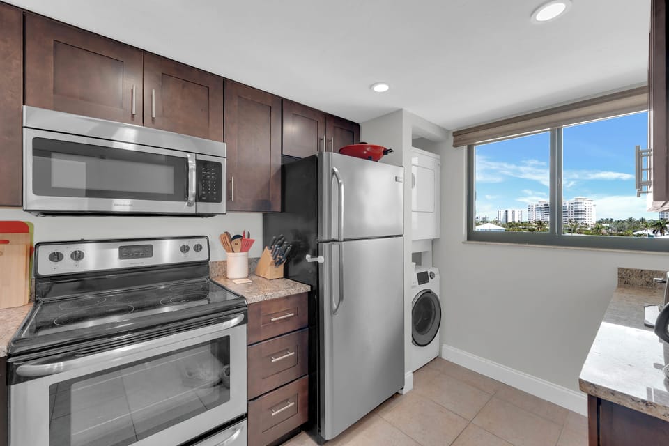 Prepare meals for you and your guest with a view