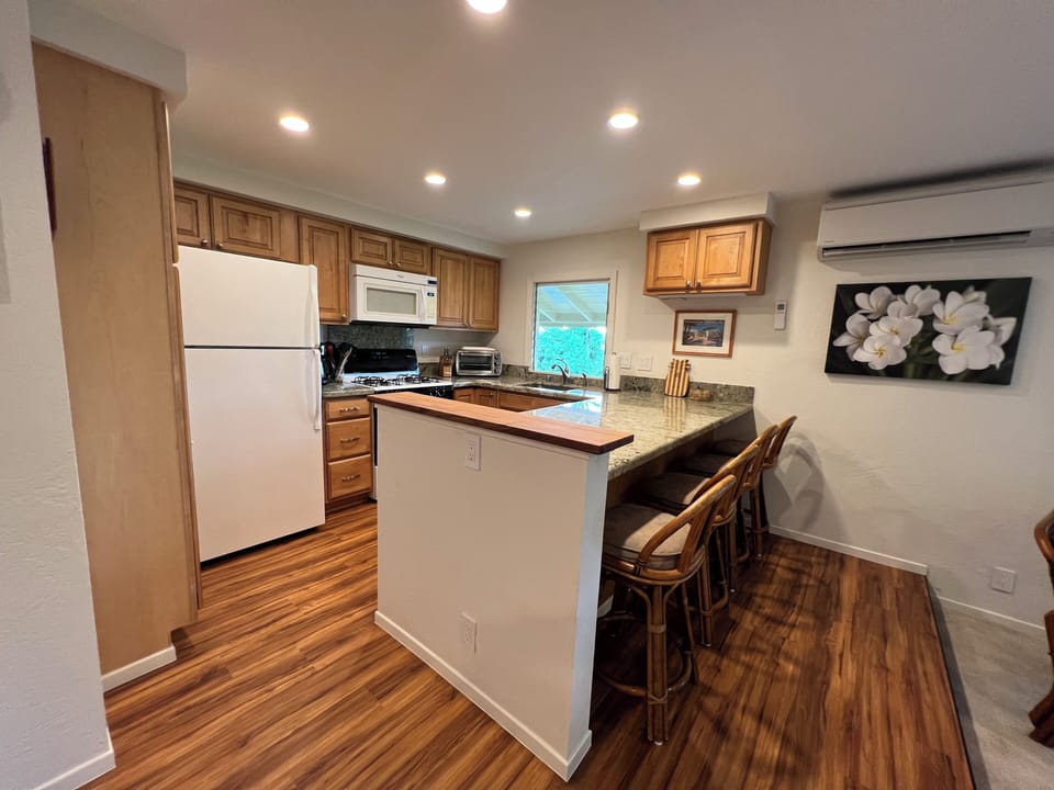 Newly remodeled kitchen