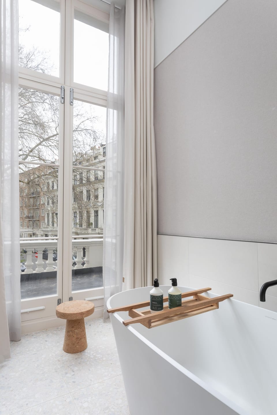 Shower, eco-friendly toiletries, hair dryer, bathrobes