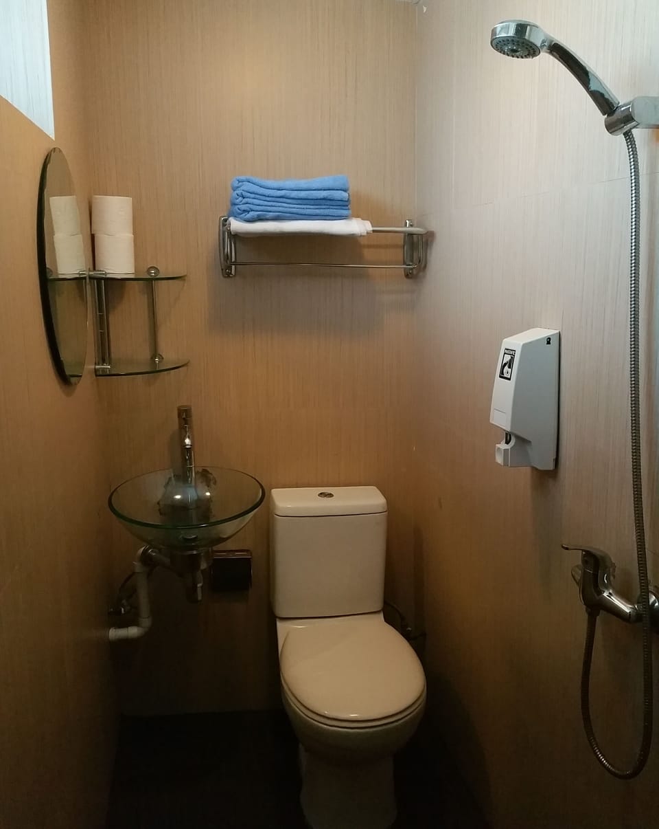 Standard Triple Room | Bathroom | Shower, free toiletries, hair dryer, towels