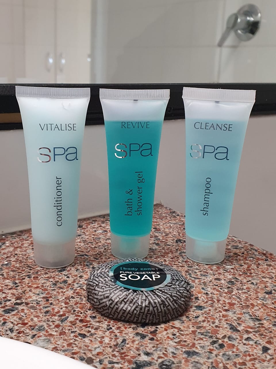 Standard Room, Lake View | Bathroom amenities | Free toiletries, hair dryer, towels, soap