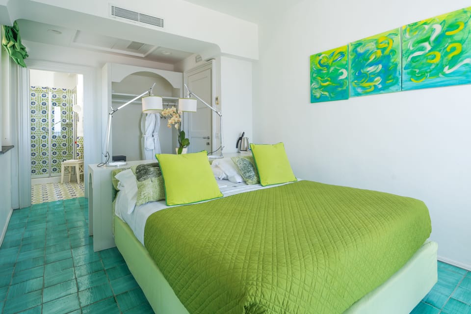Superior Double Room, 1 Double Bed, Sea View | Frette Italian sheets, premium bedding, minibar, in-room safe