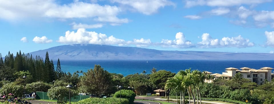 View of Lanai from our lanai.