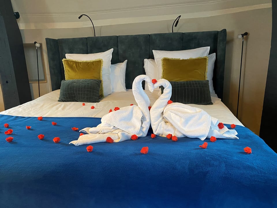 Romantic Tower Suite, Panorama view, Second Floor (Room 1001, main building) | Premium bedding, pillowtop beds, in-room safe, individually furnished