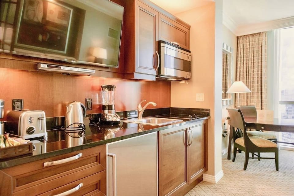 Complete Kitchenette & 42 in. Widescreen TV