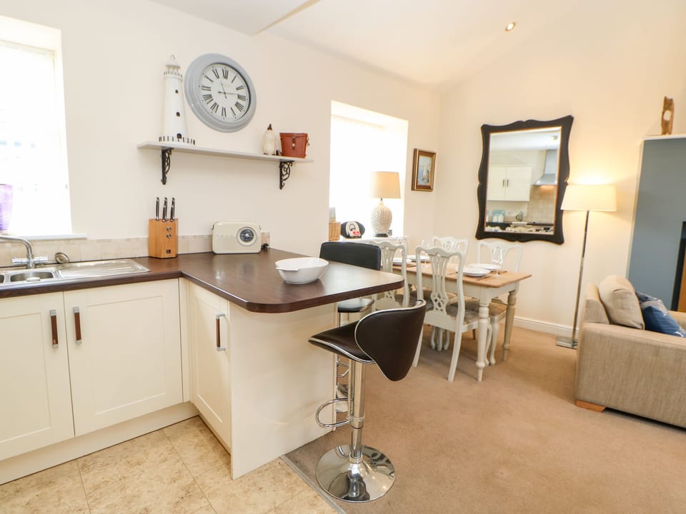 Cottage | Private kitchen | Highchair, cookware/dishes/utensils