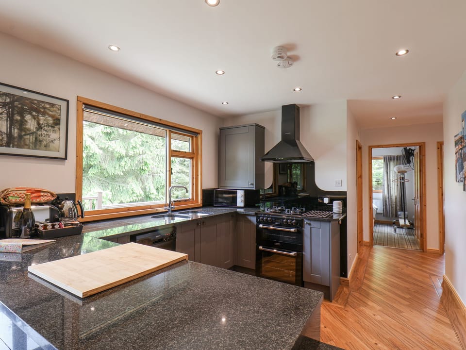 Dishwasher, highchair, cookware/dishes/utensils