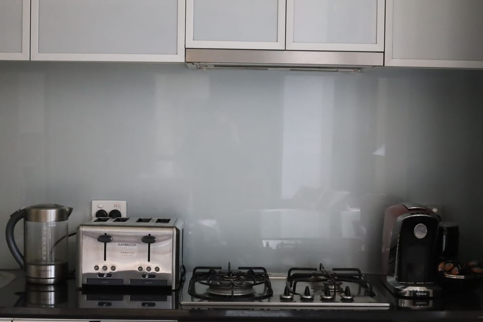 Super modern, sparklingly clean